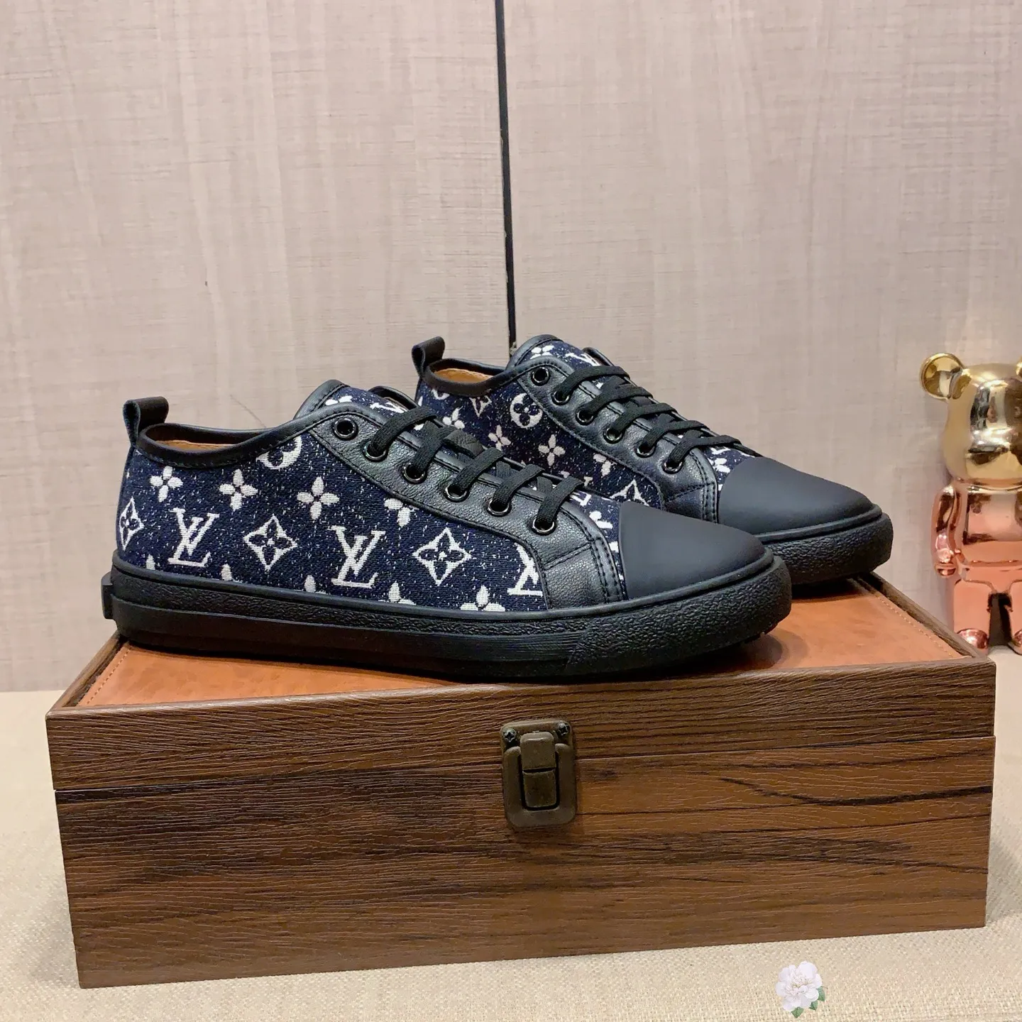 Men's Men's Shoes 💰400💰💰🎩🎩[Lightning][Lightning] "Lv*" Latest•hot style casual shoes, top brand [Seduce] luxury~purchase, top~quality. [Strong] The upper is made of imported breathable fabric with cowhide material ➕ breathable sheepskin feet (•) and fine workmanship. Original stylish and stylish soft rubber wear-resistant and non-slip outsole, light and comfortable on the feet, the real thing looks better when photographed, 0128: code: 38-44, 2️⃣ colors selected